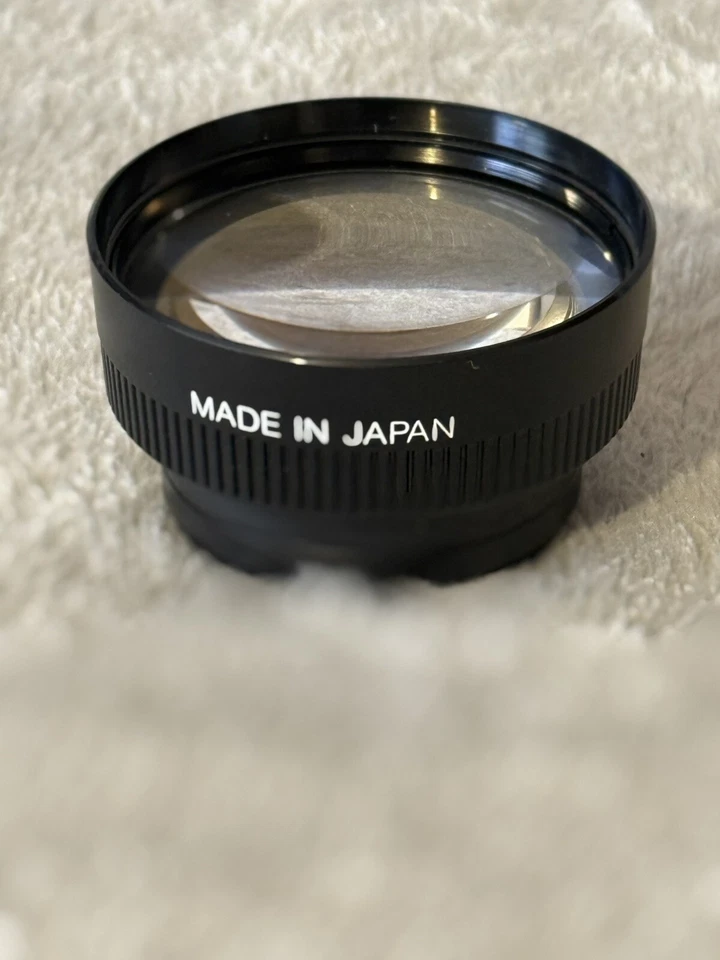 Tapas y estuche extensor de conversión auxiliar teleobjetivo de rosca de 46 mm incluidos Foto 4 de 4