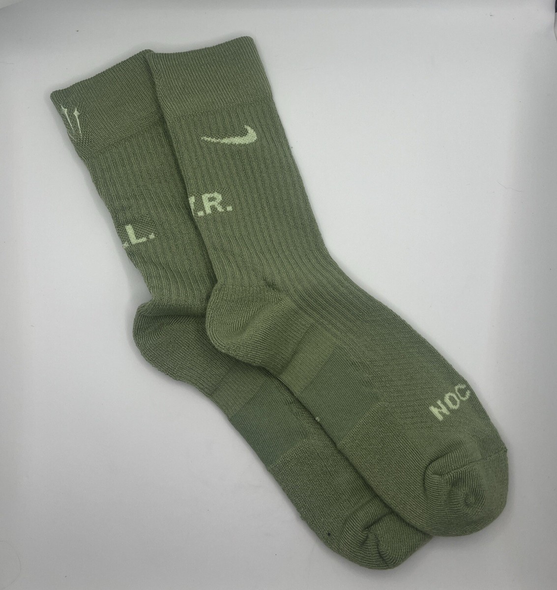 NOCTA Nike Drake crewクルー　ソックス Nike x DRAKE NOCTA Crew Socks White/Black 3-Pack DD9240-100
