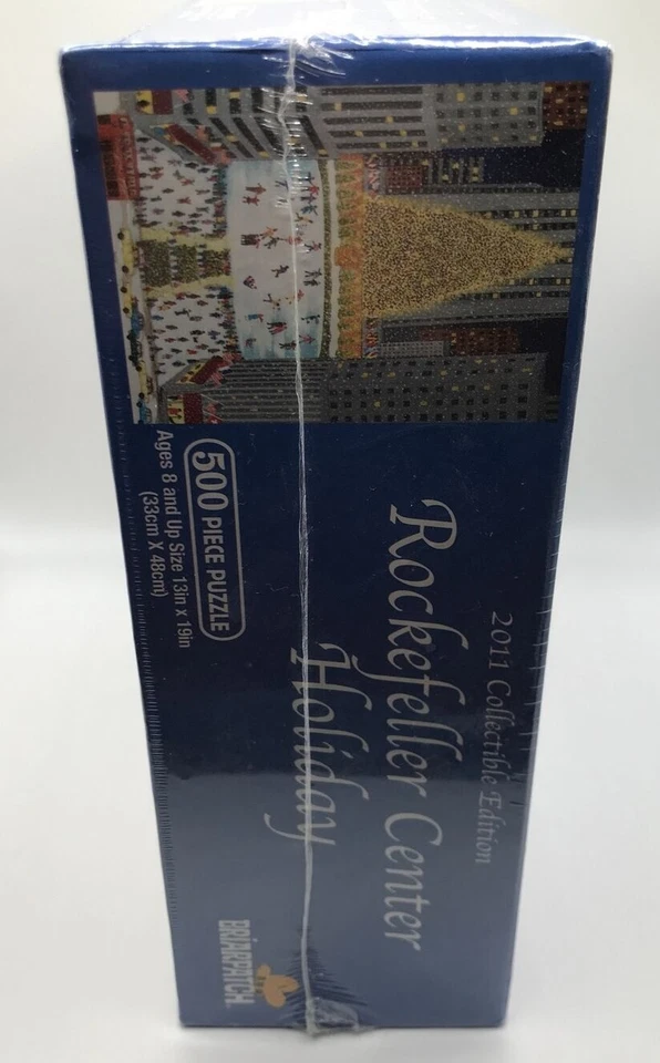 Rompecabezas Briarpatch Rockefeller Center 500 piezas edición vacaciones 2011 NUEVO Foto 4 de 4