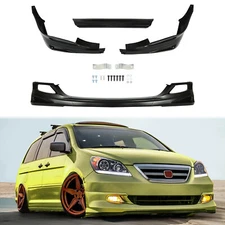 For Honda Odyssey 2005-2007 MU Style Front Bumper Lip Splitter Polypropylene