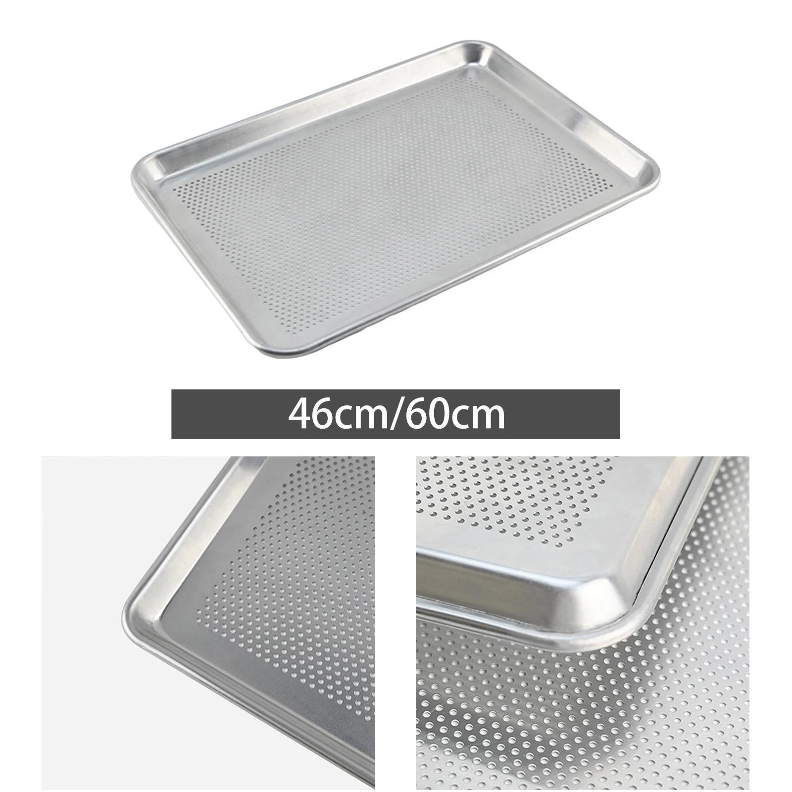 Perforated Sheet Pan Baking Sheet Bakeware Oven Pans Easy Clean Pizza Oven Tray