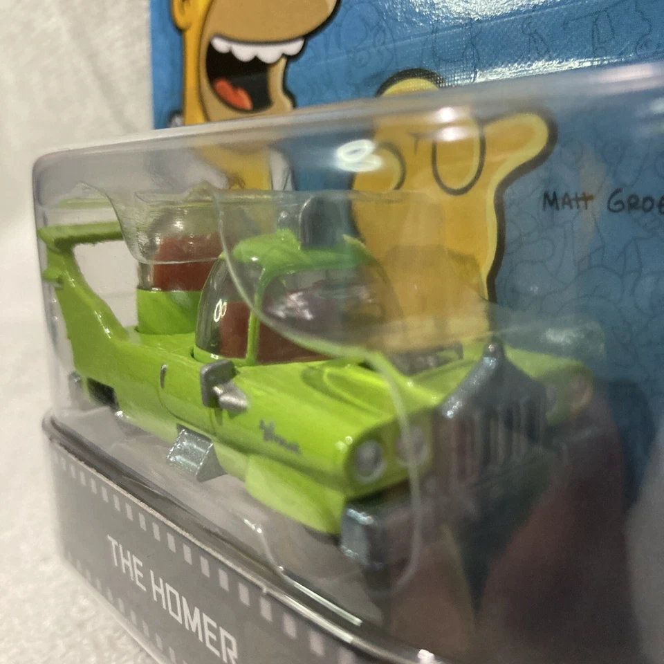 The Homer - Hot Wheels Retro Entertainment - Los Simpson - Nuevo en paquete Foto 4 de 4