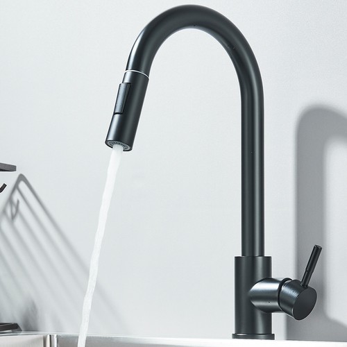 Küchenarmatur Wasserhahn Küche Ausziehbar Brause Mischbatterie Spültischarmatur - Bild 6 von 14