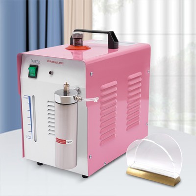 60L Acrylic Oxygen Hydrogen HHO Welder HG60A Polishing Machine with Flame Torch