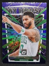 2023-24 Panini Donruss Optic Jayson Tatum Purple Prizm My House SP #7 Celtics
