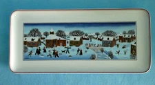 Villeroy & Boch Naif Christmas Rectangular Serving Platter 13 1/2" NWOT