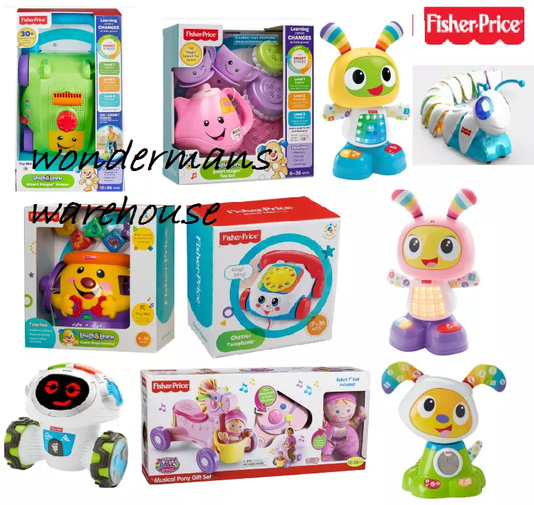 Girafa Pick a Block, Fisher Price, Mattel - WT Promoções