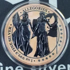 2019 Germania Mint The Allegories "Terracota"-1 oz .9999 Fine Silver #2