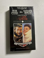 VHS Sealed - The Lion In Winter O’Toole Hepburn VHS Tape.