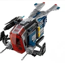 Incomplete 95.30% LEGO Star Wars: Coruscant Police Gunship (75046) READ DESC