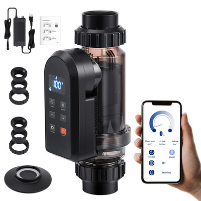 #ad Salt Water Pool Chlorinator System Salt Chlorine Generator for Above Inground $335.90