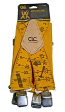 CLC Custom Leather Craft Toolworks Work Gear Heavy Duty Tape Rule Suspenders 110