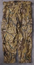 Mad Dog Gear Silent Shadow Dry Wear Camo Hunting Pants Mens Size XL Brown Cargo 
