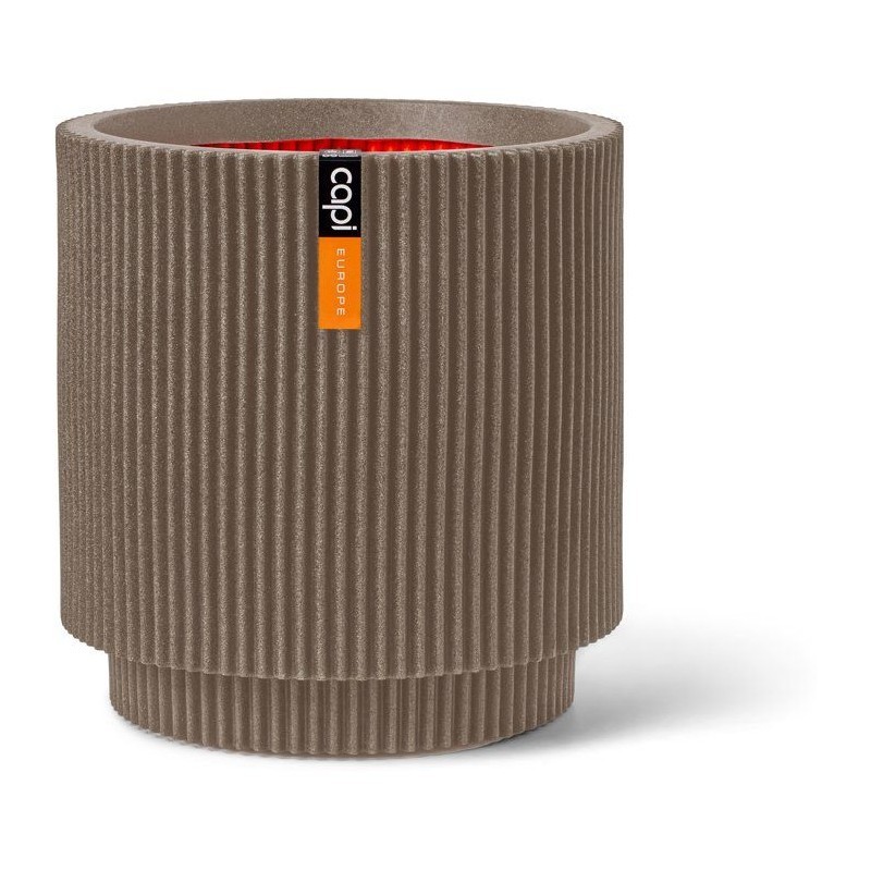 Cache-pot cylindre haut de gamme Groove NL au design hollandais