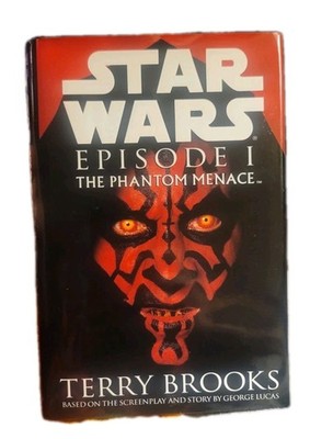 STAR WARS EPISODE 1 THE PHANTOM MENACE 1999 1ST EDITION T. BROOKS Hard BACK NEW