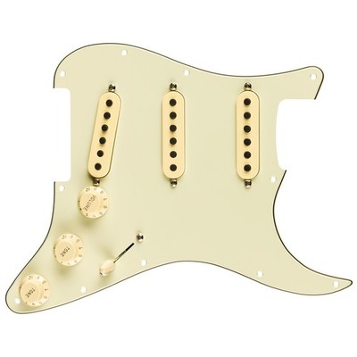 Fender Pre Wired Pickguard Set Eric Johnson Mint Green 11 Hole
