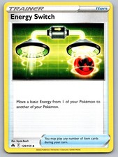 Energy Switch 129/159 Uncommon Crown Zenith Pokemon Near Mint