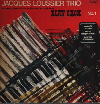 Jacques Loussier Trio Play Bach N° 1 Disques Festival Vinyl LP