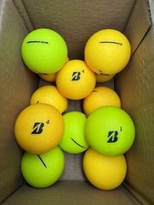 12 BRIDGESTONE E12  MATT YELLOW/GREEN Pearl/a Balls FREE POSTAGE