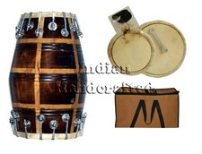 Professional Dholak Drum Check Design | Nut Bolt Tunable Indian Folk Instrument