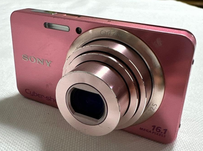 SONY Cyber-shot DSC-W570 Pink 5x Zoom 16.1 MP Digital Camera