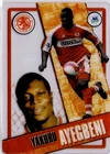 Yakubu Ayegbeni 2006-07 Topps I-Card Soccer Acetate Middlesborough 60
