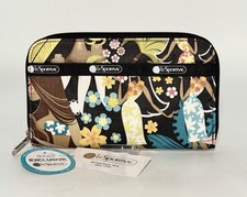 LeSportsac Hawaii Exclusive Print Lily Wallet 6506 3800 Wahine Hula P1