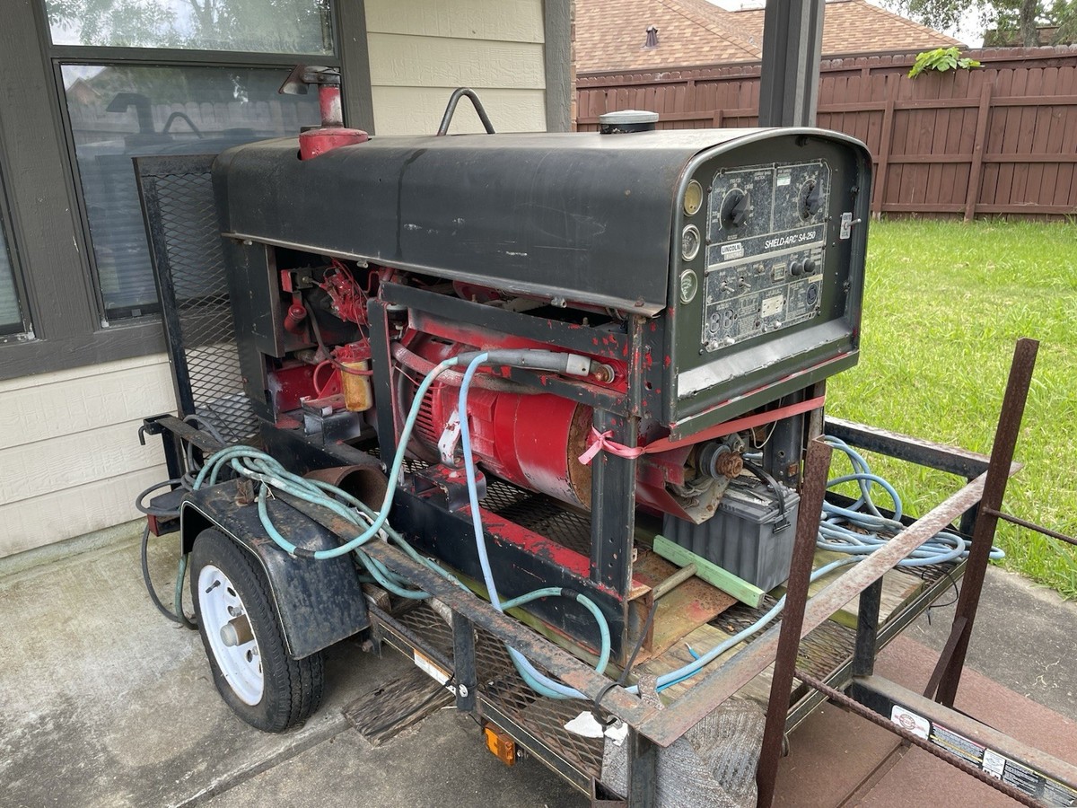 Lincoln Electric Shield-Arc SA-250 Stick Welder Engine Driven 