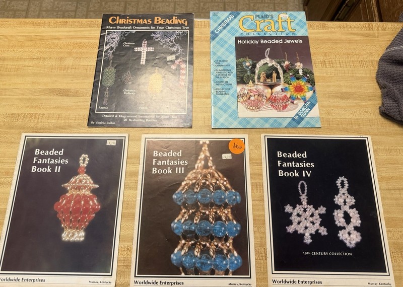Vintage Beading Craft Books