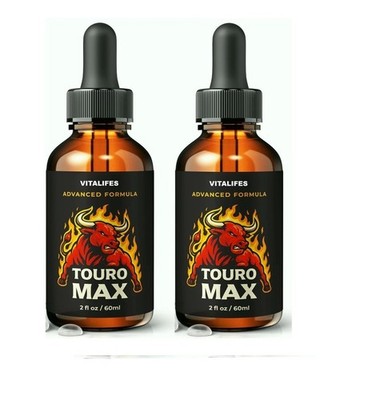 2 Pack - Touro Max for Men Liquid Drops For Male Health & Performance (30servs.)