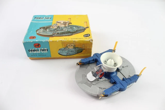 08 Corgi Toys Major 1119 HDL Hovercraft SR-N1 Diecast Playcraft Toys