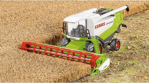 siku 1991, Claas Combine Harvester, 1:50, Metal/Plastic, Green/Red, Movable part - Picture 6 of 10
