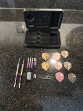 21 Pcs Dart Set: 2 CUESOUL 24g Barrels  Harrows Carbon Accessories  Hard Case
