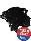 Aeroflow Billet Timing Cover Black For Holden 253-304-308