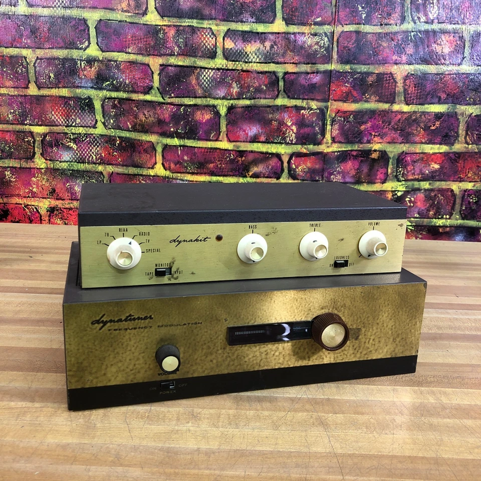 SINTONIZADOR DYNACO - DYNA MODELO FM-1 Tubo con Dynakit PAM-1 Mono Preamplificador Foto 3 de 4