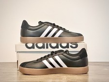Adidas VL Court 3.0 Black Gum ID6286 Mens Siz...