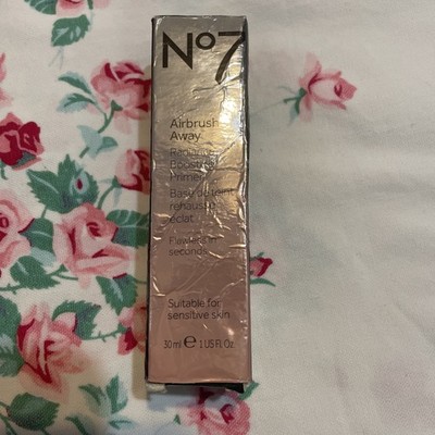 No7 Airbrush Away Radiance Boosting Primer Suitable Sensitive Skin 1oz Sealed C