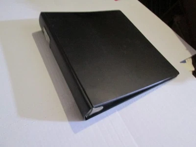 BLACK Boorum & Pease Standard 062-1 1/2SPL 3-Ring Binder 1.5" Virgin Vinyl NICE! - Image 1 of 4