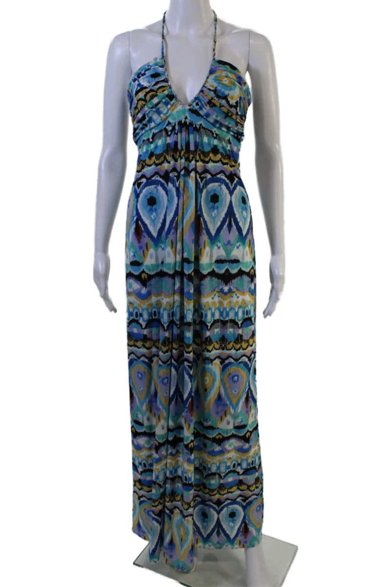 halter silk dress white Ingrid Formal Satin Halter Dress
