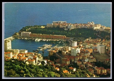Ansichtskarte Le Rocher / le port +++ - Principaute de Monaco