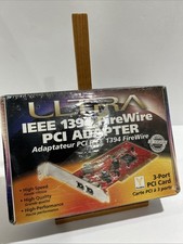 Ultra 3 Port Low profile PCI 1394 FireWire. Item ULT31342. Internal 3rd Port