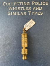Victorian Hudson Gen Service Police Whistle 131 Barr St James Hudson Mouthpiece