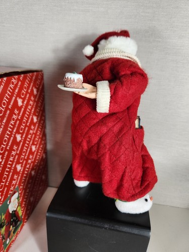 Clothtique Partners In Crime #57.71277 Weihnachten Santa Hund Snack 2006 mit Box - Bild 8 von 20