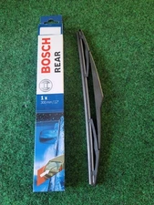 BOSCH Rear Wiper Blade 300mm/12" - Single J Hook FITs MANY MAKES MODELS