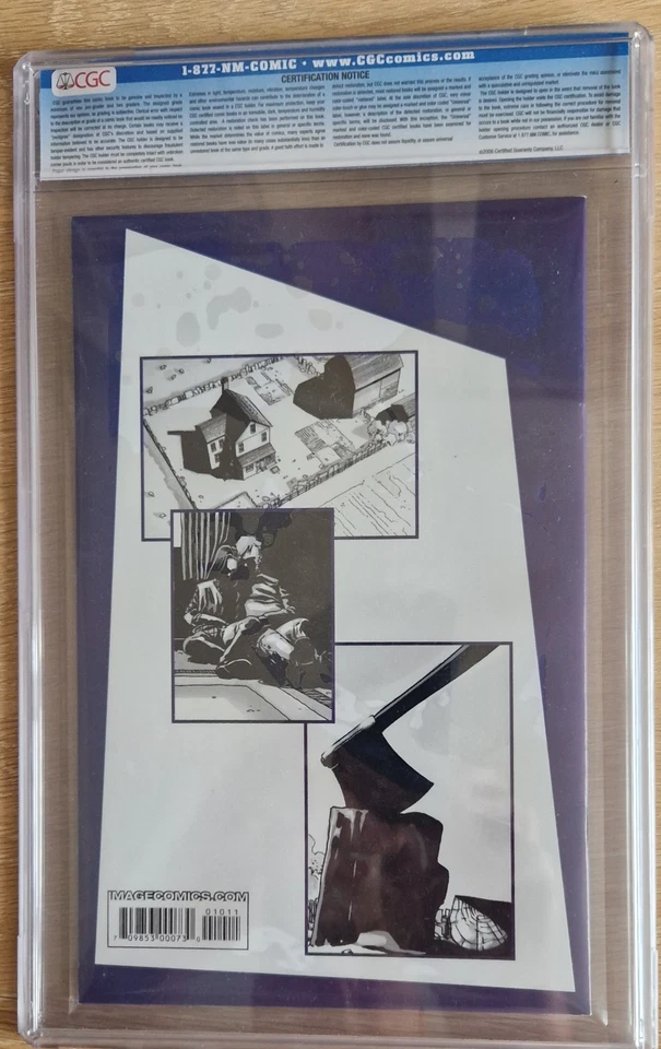 The Walking Dead #10 CGC - 9.8 - 1st App "Hershel, Maggie" (KEY ISSUE) - Image 2 of 2