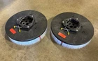 (2) 14" NYLON BRUSHES FOR TENNANT 28" 5700, 5680, SPEED SCRUB, 1 LOT=2 BRUSHES