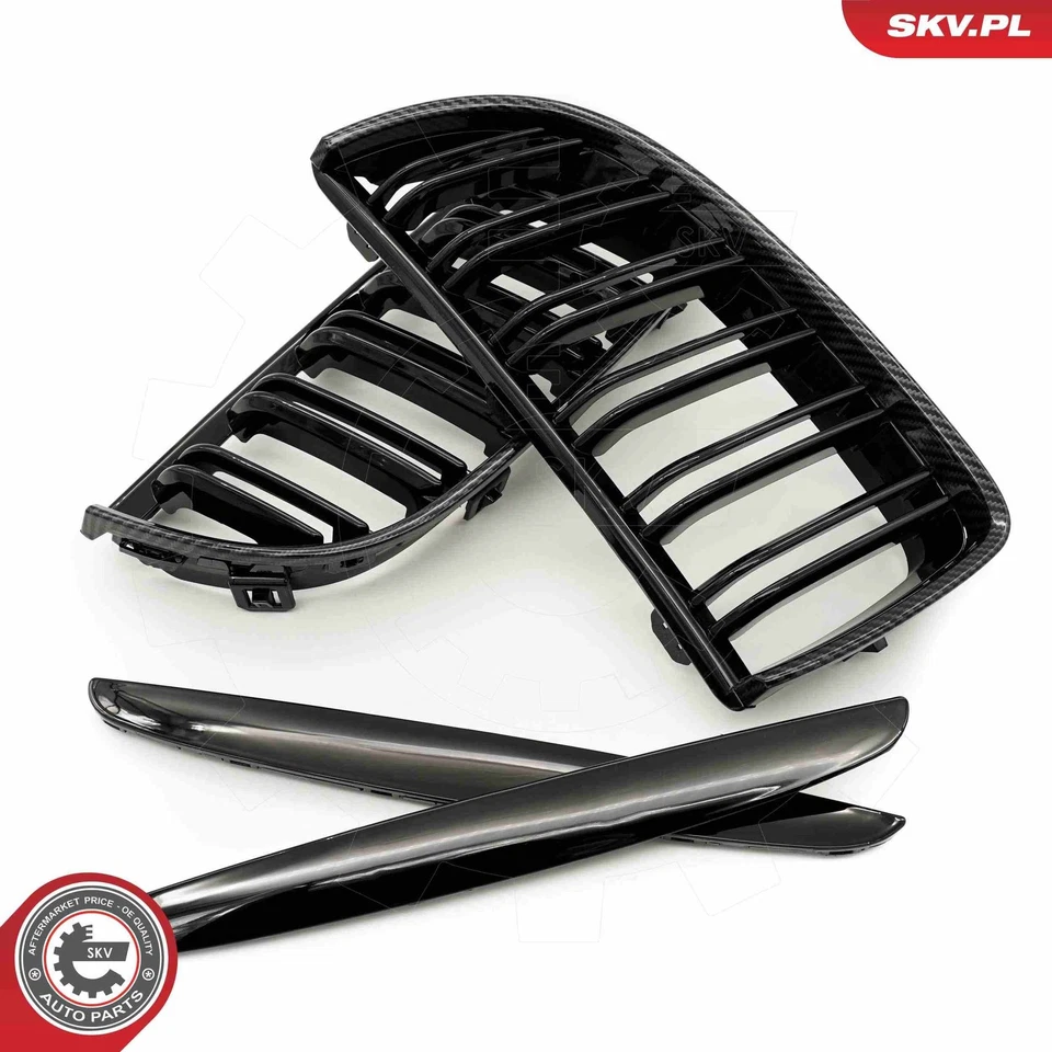 ESEN SKV 66SKV092 rejilla radiador parrilla delantera para BMW 3 Touring (E91) carbono - Imagen 4 de 4
