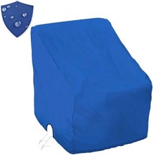 Boat Center Console Cover Large Size 600D Heavy Duty Waterproof Oxford Blue