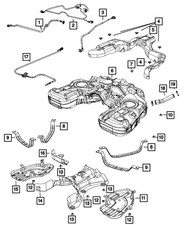 Genuine Mopar Fuel Tank Heat Shield 68140485AB
