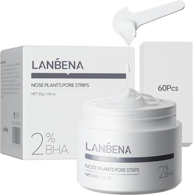 LANBENA Schwarzkopfentferner - Peel off Maske für Nase und Gesicht, Ersatzset